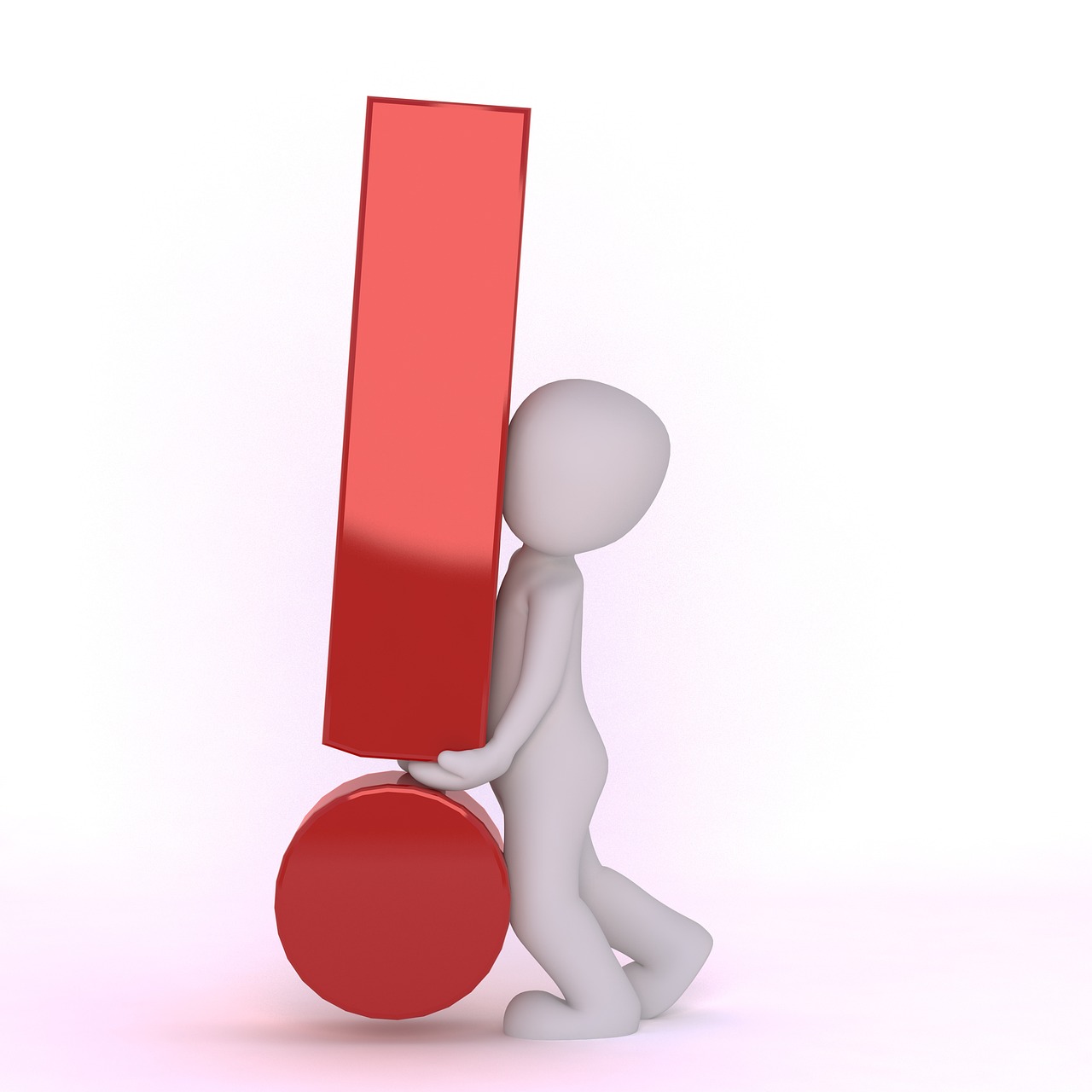 Bilete av ein figur som held oppe eit spørsmålsteikn.